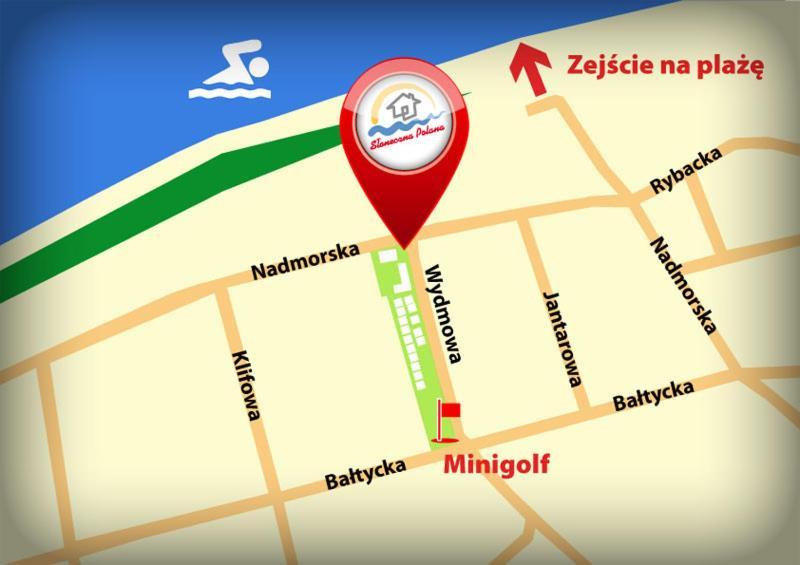 Domki Letniskowe "Sloneczna Polana" Jarosławiec Δωμάτιο φωτογραφία